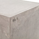 Ashford End Table - Grey Concrete