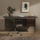 Aveline Lauren Desk - Warm Brown Acacia