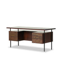 Aveline Lauren Desk - Warm Brown Acacia