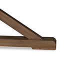 Verity Cintra Extension Dining Table - 63 Rustic Sundried Ash