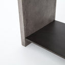 Vero Hugo End Table - Dark Grey