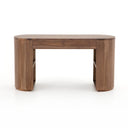 Verity Pilar Desk - Caramel Brown Veneer