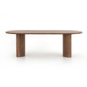 Verity Paden Dining Table - Seasoned Brown Acacia 94