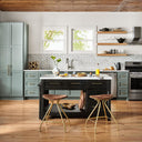 Valara Ian Kitchen Island - Black Acacia