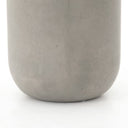 Verano Round End Table - Grey Concrete