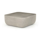 Calista Square Coffee Table - Grey Concrete