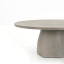 Oasis Bowman Outdoor Coffee Table - Grey Concrete