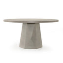 Aveline Outdoor Dining Table - 60 Grey Concrete