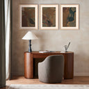 Aetherial Worn Triptych by Brooke Noel Morgan - 108X48 White Oak