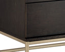 Calden Dresser - SMALL GOLD CHARCOAL GREY