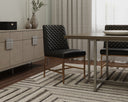 LEIGHLAND DINING CHAIR - COAL BLACK
