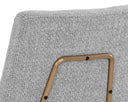 BRINLEY DINING CHAIR - GOLD NIGHTFALL BLACK CHACHA GREY