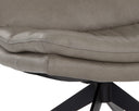 KELLER SWIVEL LOUNGE CHAIR - MISSOURI STONE LEATHER