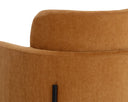 RICHIE DINING ARMCHAIR - BLACK DANNY AMBER