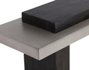 HERRIOT CONSOLE TABLE - DARK BROWN GREY