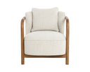 BEATRICE LOUNGE CHAIR - DOVE CREAM
