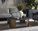 GALLUS COFFEE TABLE - CARBON