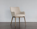FRANKLIN DINING ARMCHAIR - BEIGE LINEN