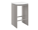 VERIN BARSTOOL - GREIGE STINSON WHITE