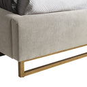 NEVIN BED - QUEEN POLO CLUB STONE