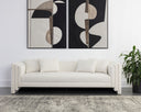 KIRA SOFA - HEATHER IVORY TWEED