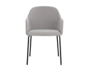 HENSLEY DINING ARMCHAIR - MINA WARM GREY