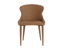 EVORA DINING CHAIR - MILLIKEN COGNAC