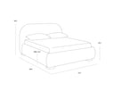 MARIN BED - QUEEN KONA CAMEL