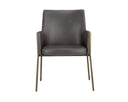 BERNADETTE DINING ARMCHAIR - KENDALL GREY