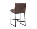 SPYROS COUNTER STOOL - HAVANA DARK BROWN