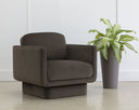 EVERTON ARMCHAIR - MEG DARK BROWN