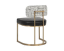 LARISSA DINING CHAIR - BRAVO BLACK HALTON BIRCH