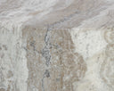 BRIE END TABLE - MARBLE LOOK SAND