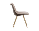 LIPA DINING CHAIR - ANTIQUE BRONZE BELFAST OYSTER SHELL PORPOISE