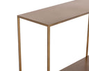 EIFFEL CONSOLE TABLE - ANTIQUE BRASS