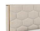 ALISHA BED - KING MEG TAUPE