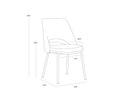 RADELLA DINING CHAIR - BERGEN FRENCH BLUE