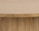  - ROUND RUSTIC OAK 68
