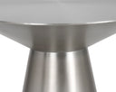 CARMEL END TABLE - STAINLESS STEEL