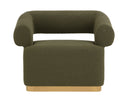 AGGIE SWIVEL LOUNGE CHAIR - COPENHAGEN OLIVE