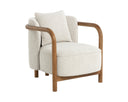BEATRICE LOUNGE CHAIR - DOVE CREAM