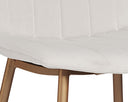 DREW DINING CHAIR - CHAMPAGNE GOLD ANTONIO LINEN