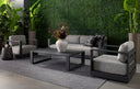 TAVIRA SOFA - CHARCOAL LANIKAI SALT AND PEPPER