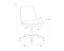 BERGET OFFICE CHAIR - BERGEN OLIVE