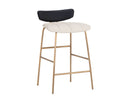LORELEI COUNTER STOOL - DILLON CREAM DILLON BLACK