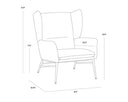 KASEN LOUNGE CHAIR - Default Title