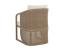 PALERMO DINING CHAIR - DRIFT BROWN STINSON CREAM