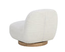 FRANZE SWIVEL LOUNGE CHAIR - MERINO PEARL