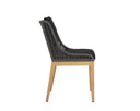SORRENTO DINING CHAIR - NATURAL ARASHI BLACK