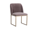 NEVIN DINING CHAIR - BLUSH PURPLE